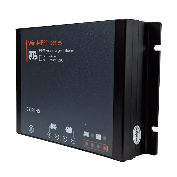 Icon of Lumiax MPPT solar charge controller to link to topic "what is a solar charge controller"